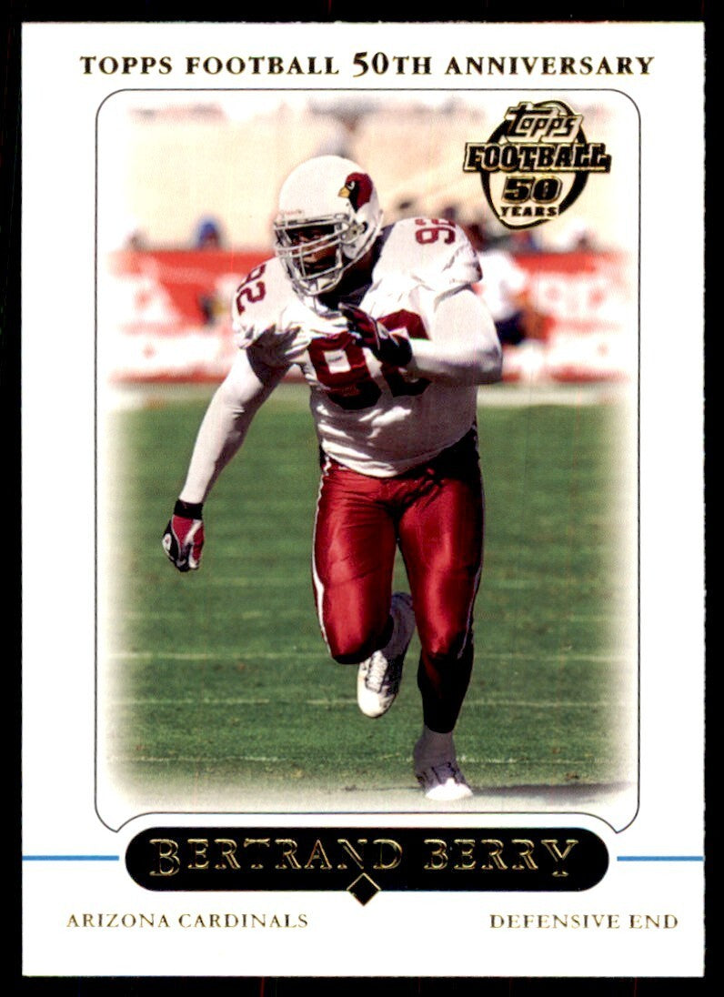 2005 TOPPS BERTRAND BERRY ARIZONA CARDINALS #133
