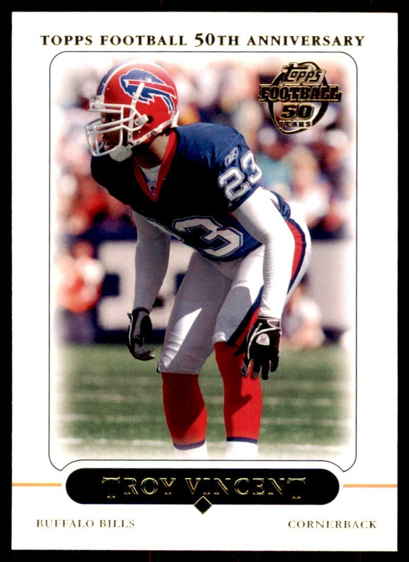 2005 Topps Troy Vincent Buffalo Bills #284