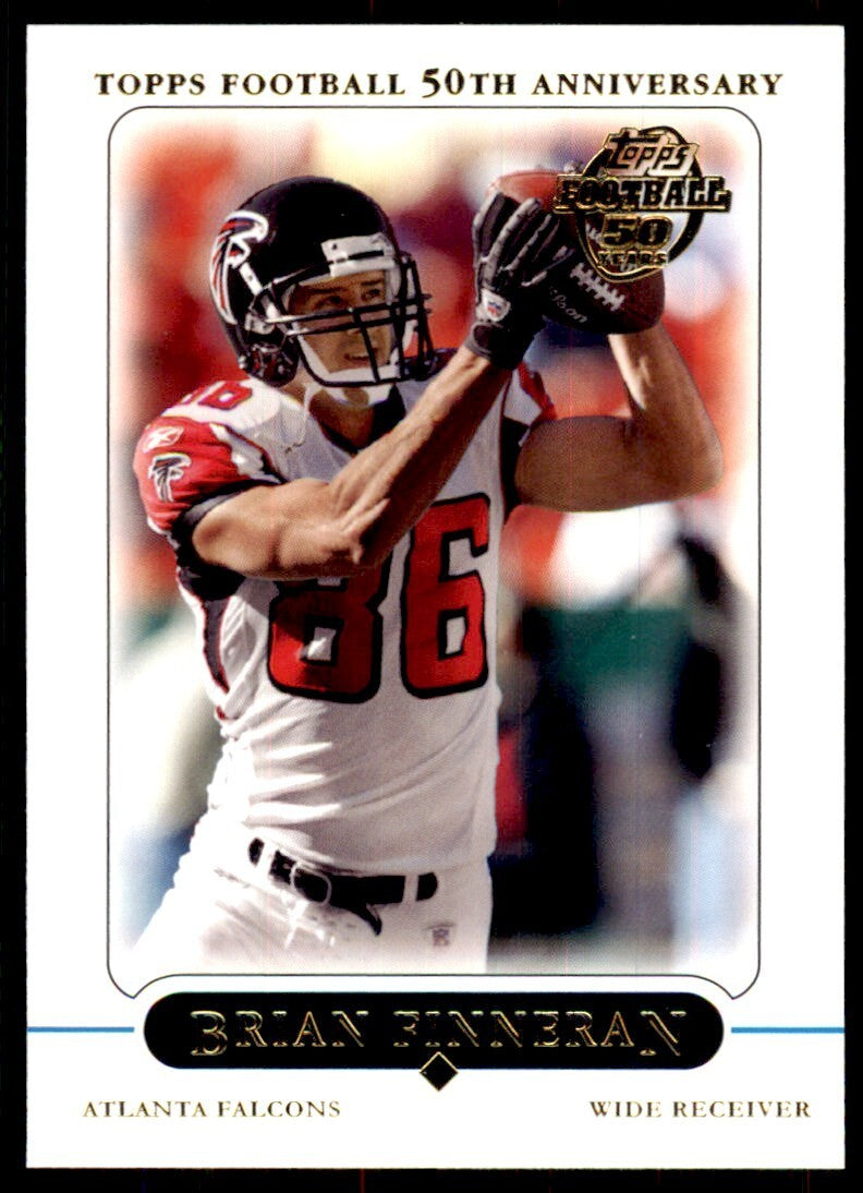 2005 TOPPS BRIAN FINNERAN ATLANTA FALCONS #89