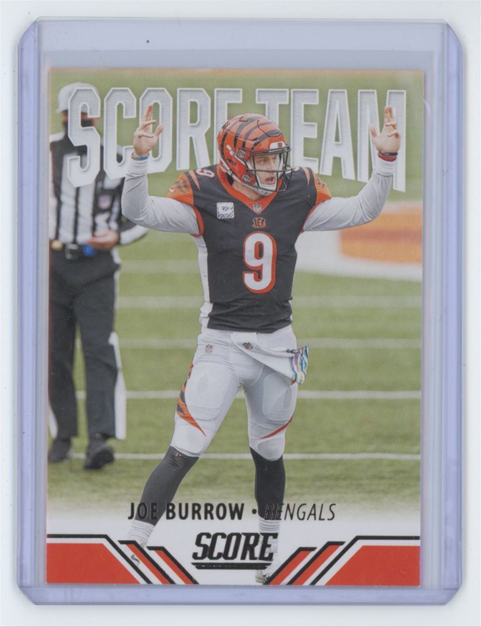 2021 Score Team Joe Burrow Football Card #ST8