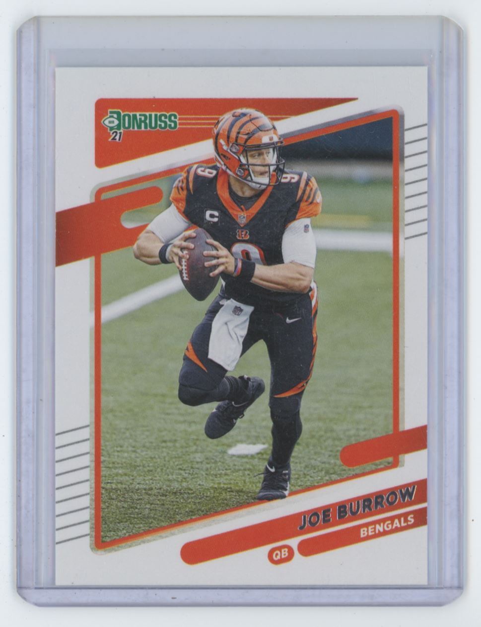 2021 Donruss Joe Burrow Football Card #211