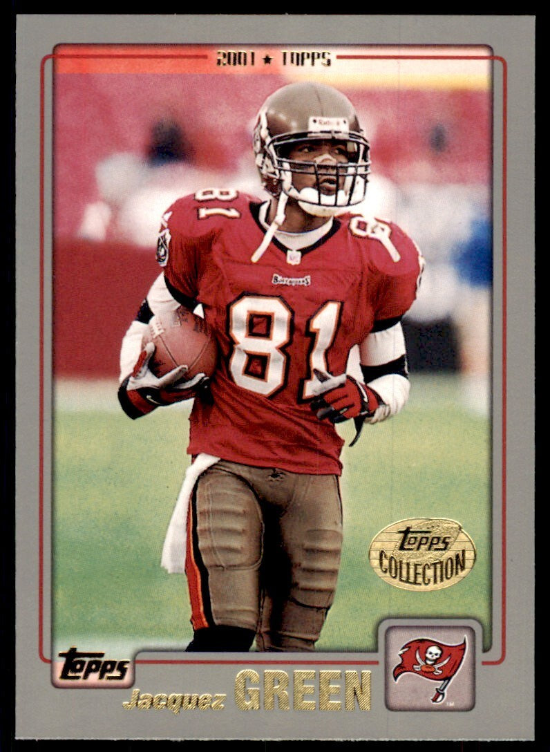 2001 TOPPS JACQUEZ GREEN TAMPA BAY BUCCANEERS #41