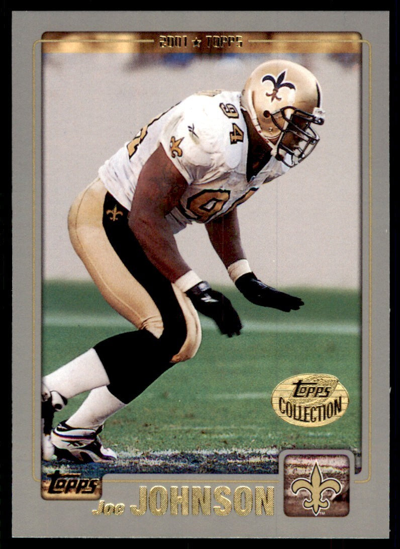 2001 TOPPS JOE JOHNSON NEW ORLEANS SAINTS #51