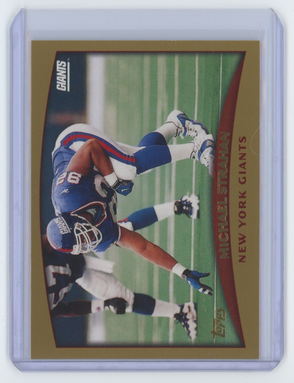 1998 Topps Michael Strahan Football Card #51