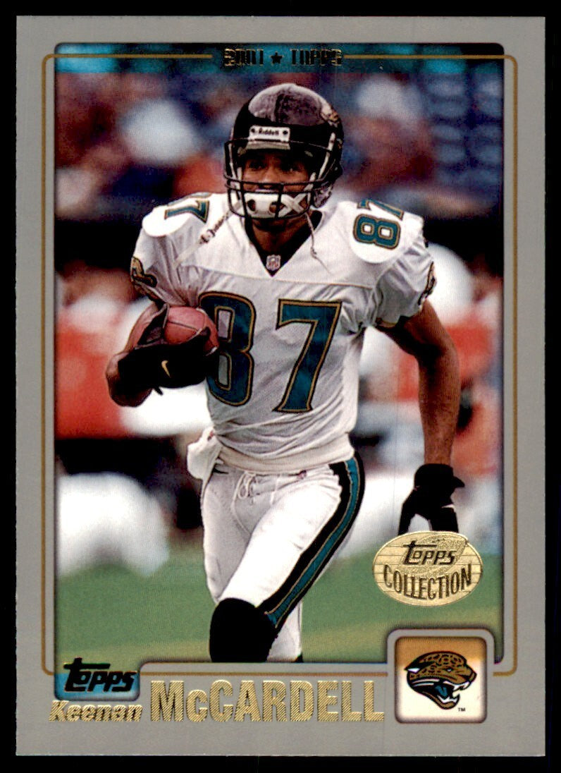 2001 TOPPS KEENAN MCCARDELL JACKSONVILLE JAGUARS #214