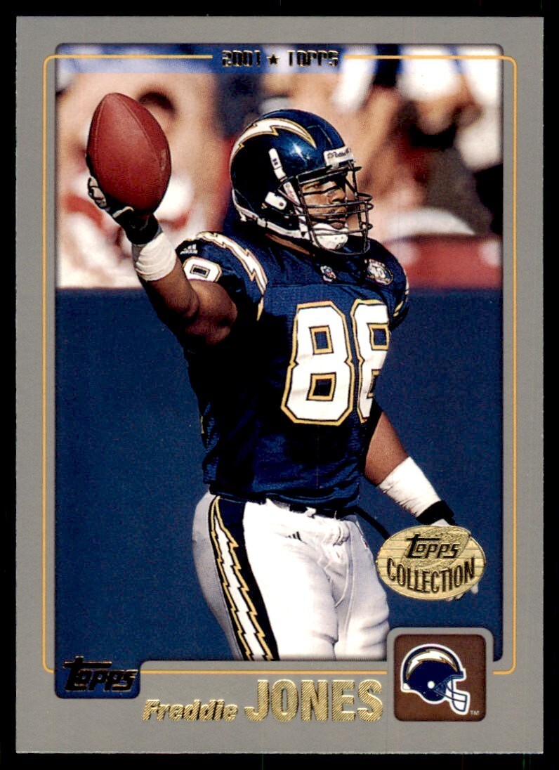 2001 TOPPS FREDDIE JONES SAN DIEGO CHARGERS #39