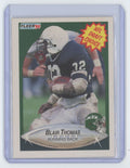 1990 Fleer Blair Thomas Rookie Football Card #370