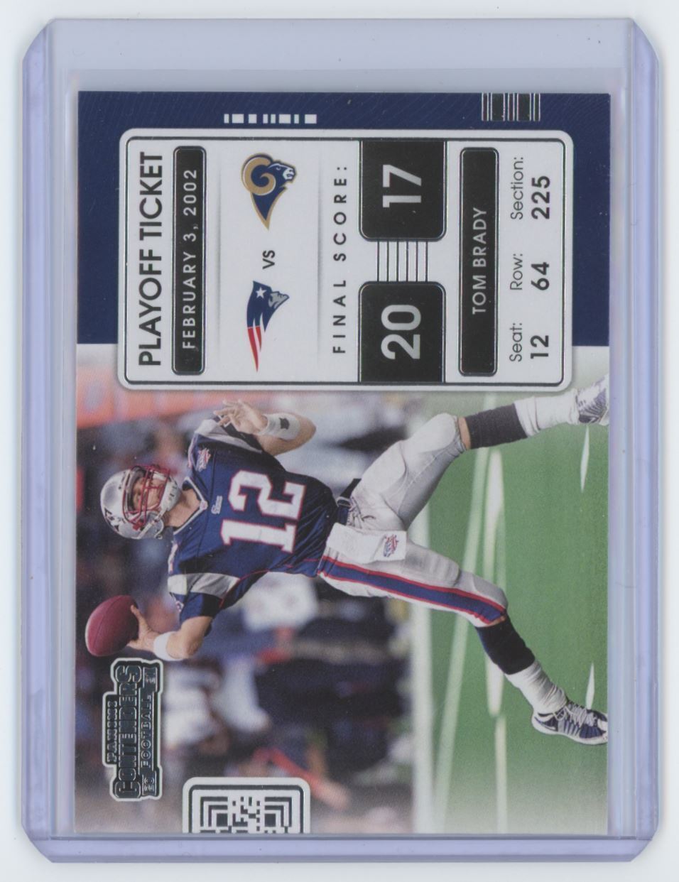 2021 Panini Contenders Tom Brady Football Card #42