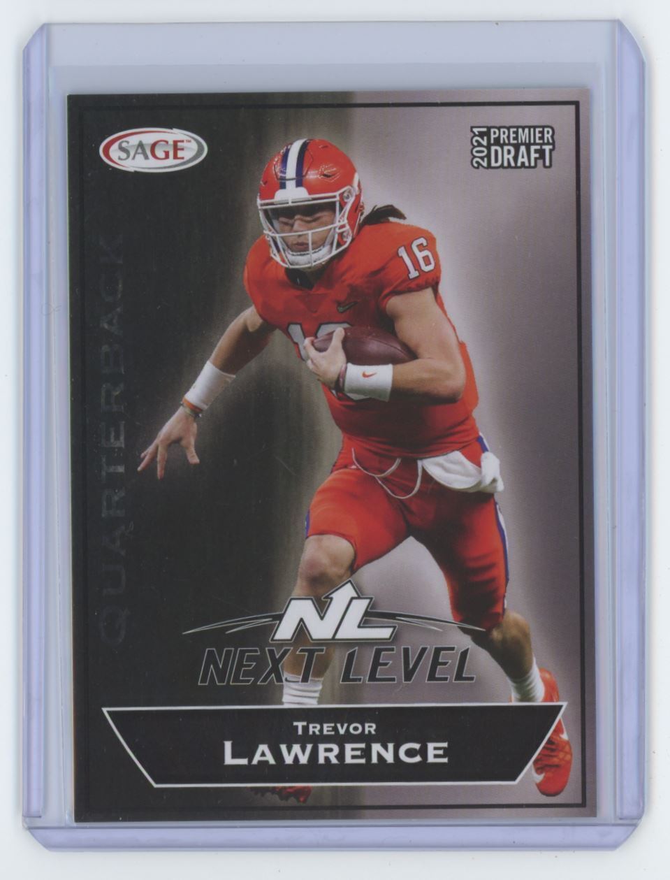 2021 SAGE Trevor Lawrence Rookie Football Card #162
