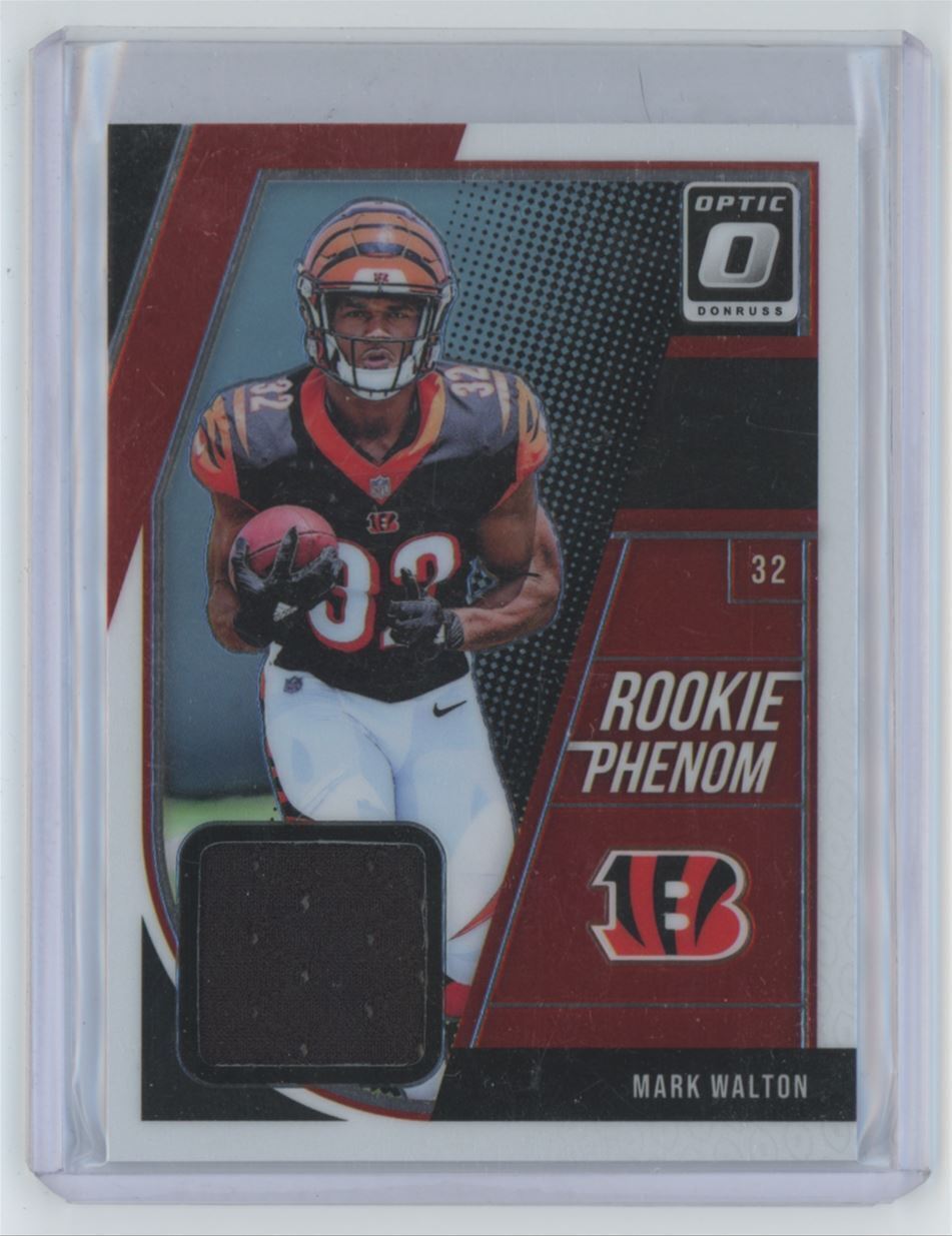 2018 Donruss Optic Rookie Phenoms Mark Walton Football Card #RP-MW