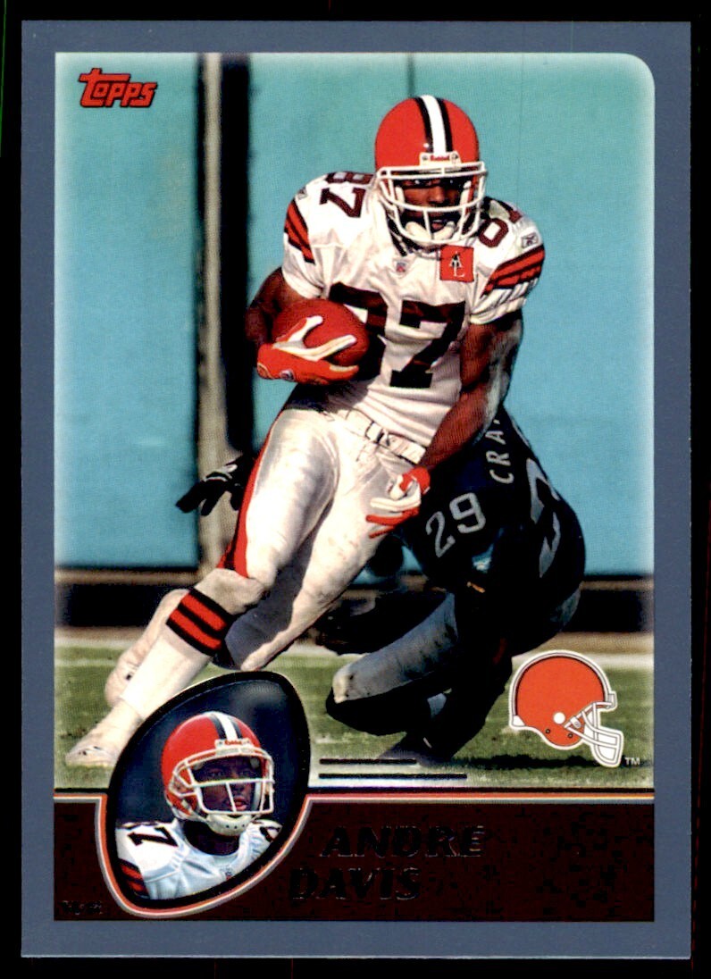 2003 TOPPS ANDRE DAVIS CLEVELAND BROWNS #269