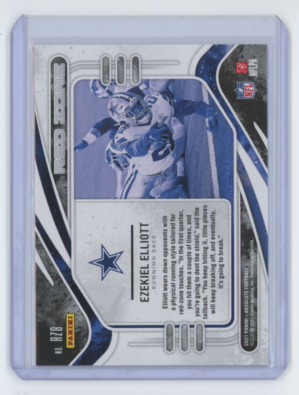 2021 Panini Absolute Ezekiel Elliott Football Card #RZ8