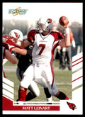 2007 SCORE MATT LEINART ARIZONA CARDINALS #104