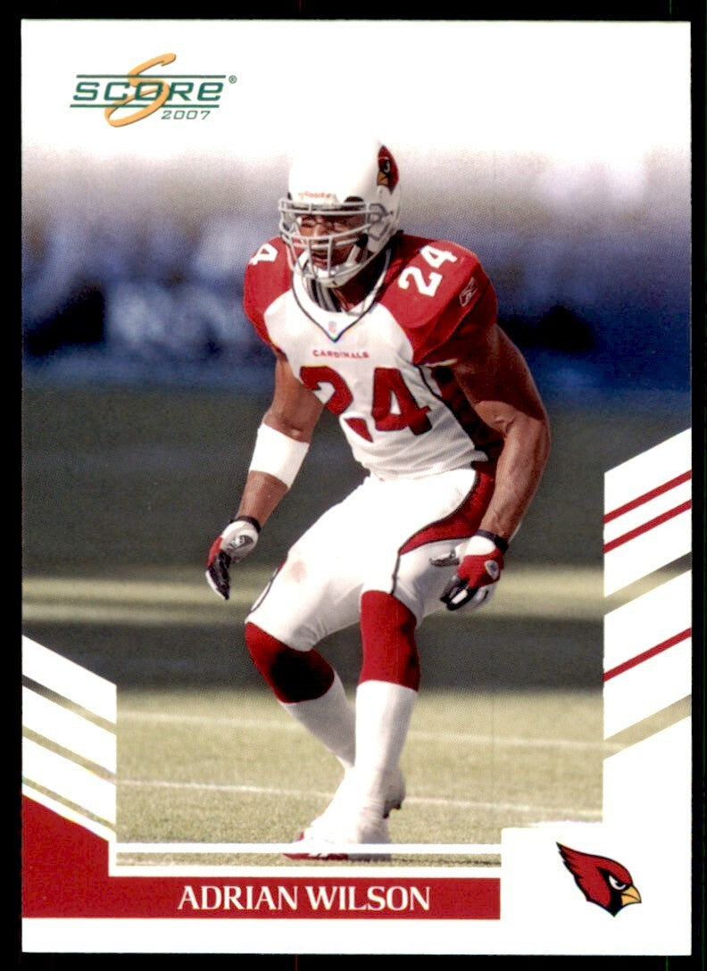 2007 SCORE ADRIAN WILSON ARIZONA CARDINALS #109