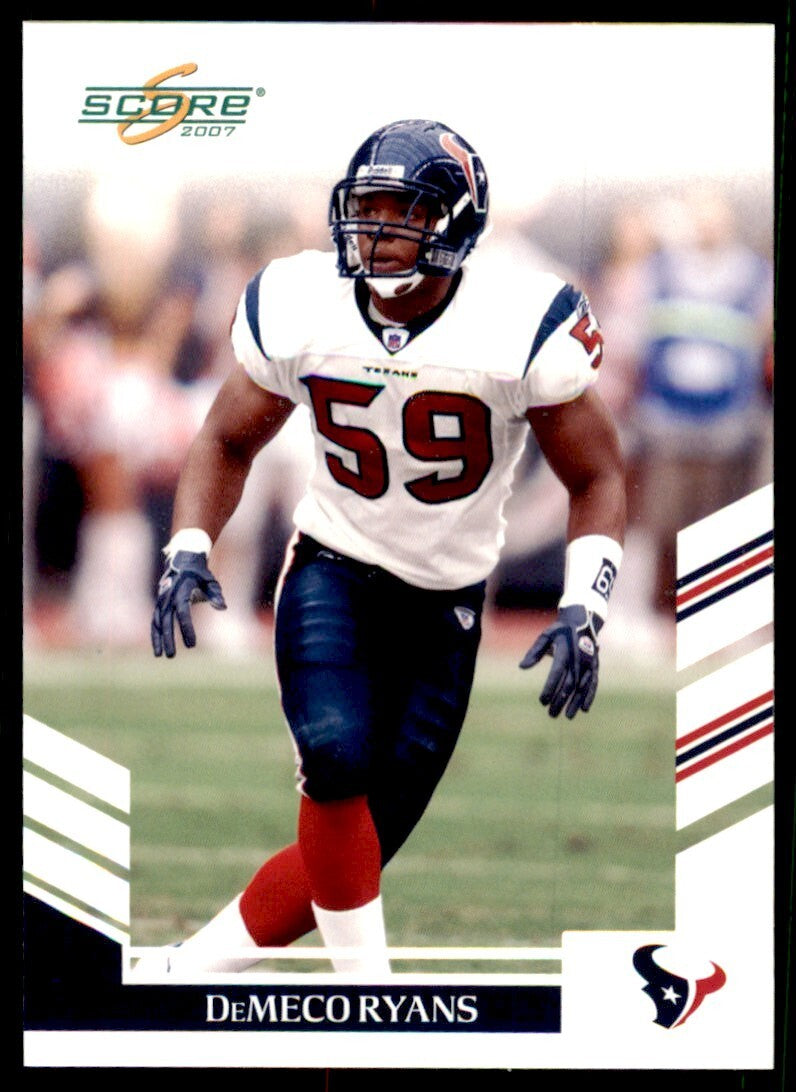2007 SCORE DEMECO RYANS HOUSTON TEXANS #217