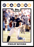 2008 TOPPS PHILIP RIVERS SAN DIEGO CHARGERS #35