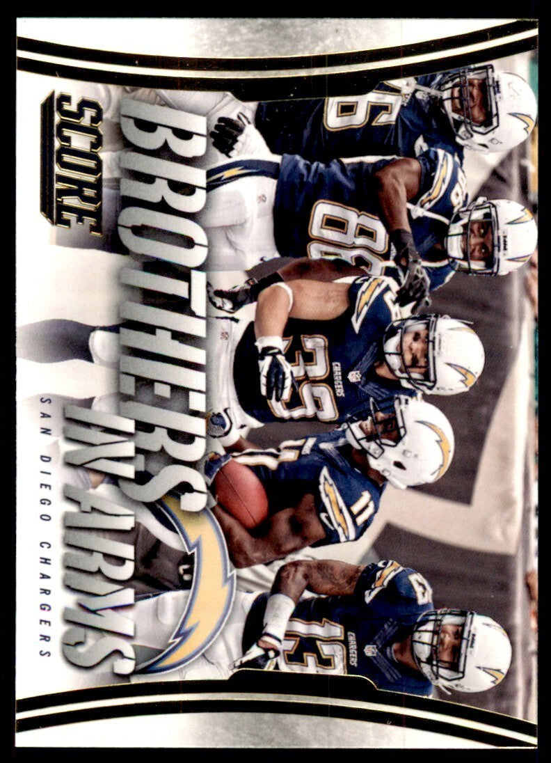 2014 Score San Diego Chargers Football Cards #BA-26