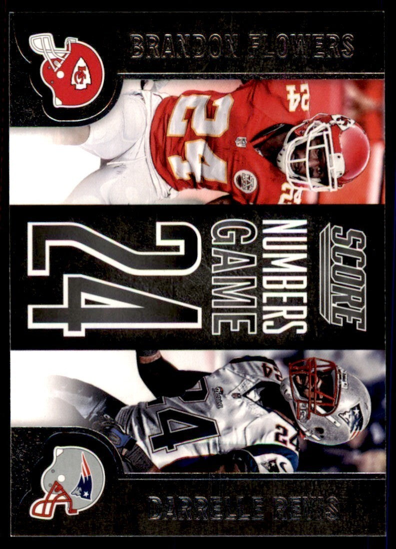 2014 Score Brandon Flowers/Darrelle Revis Football Cards #NG26