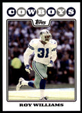 2008 TOPPS ROY WILLIAMS DALLAS COWBOYS #274