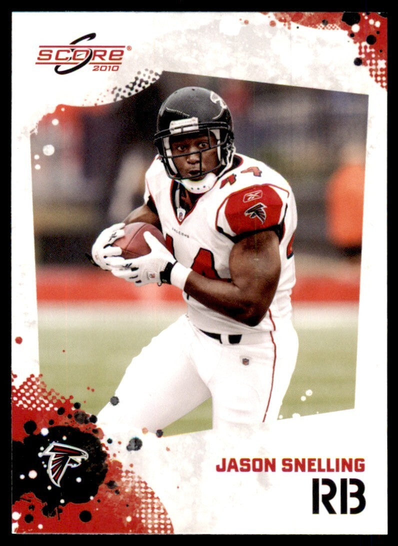 2010 SCORE JASON SNELLING ATLANTA FALCONS #11