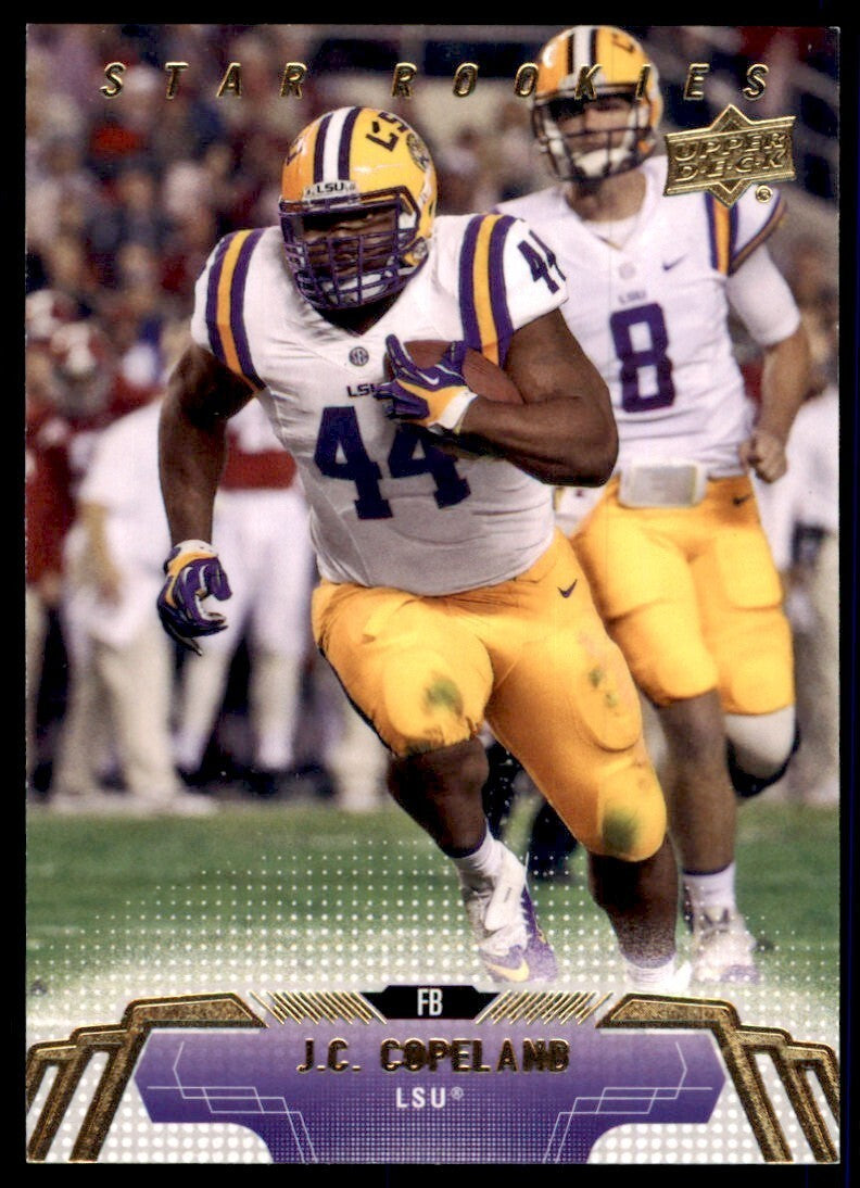 2014 Upper Deck. J.C. Copeland Football Cards #121