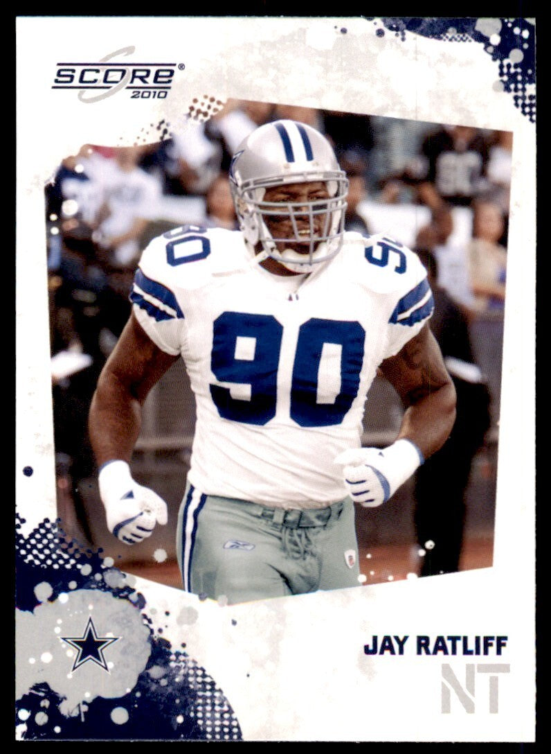 2010 SCORE JAY RATLIFF DALLAS COWBOYS #78