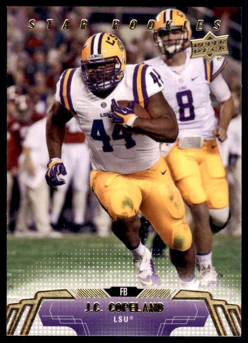2014 Upper Deck. J.C. Copeland B Football Cards #121