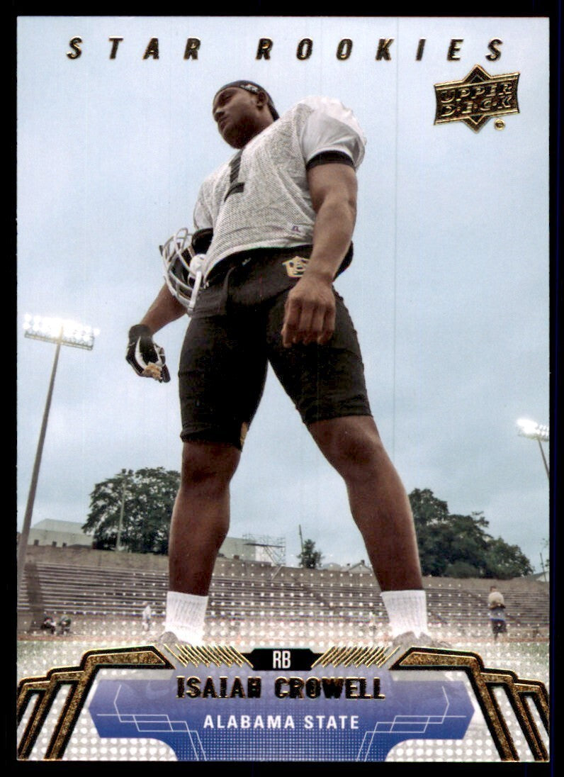 2014 Upper Deck. Isaiah Crowell B Football Cards #124