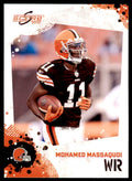 2010 SCORE MOHAMED MASSAQUOI CLEVELAND BROWNS #73