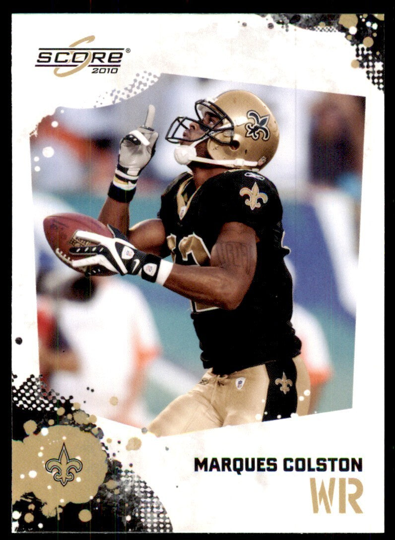 2010 SCORE MARQUES COLSTON NEW ORLEANS SAINTS #183