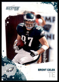 2010 SCORE BRENT CELEK PHILADELPHIA EAGLES #218