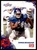 2010 SCORE AHMAD BRADSHAW NEW YORK GIANTS #188