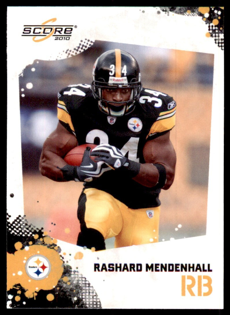 2010 SCORE RASHARD MENDENHALL PITTSBURGH STEELERS #234