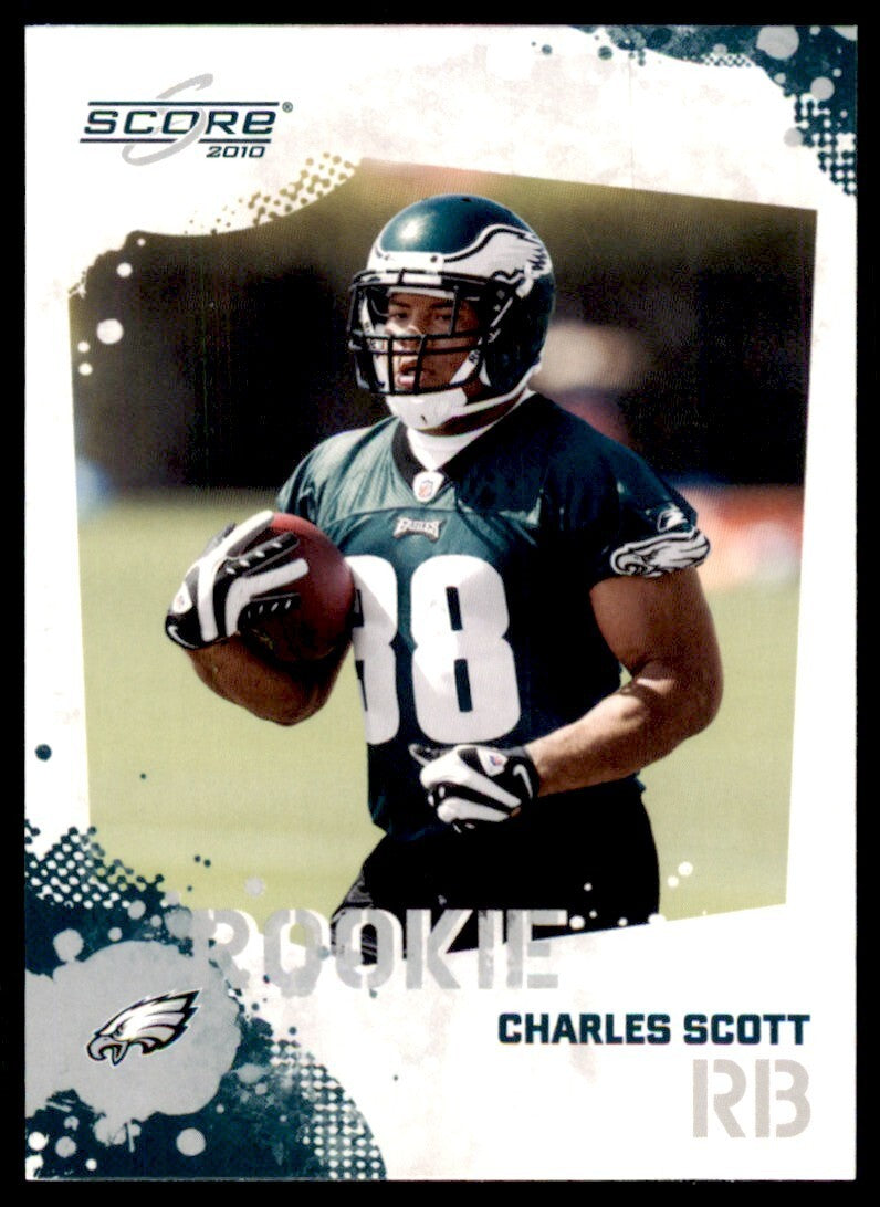 2010 SCORE CHARLES SCOTT ROOKIE PHILADELPHIA EAGLES #319