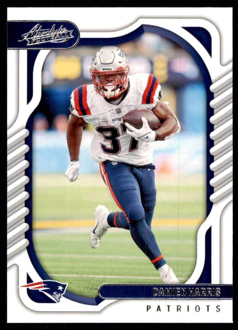 2022 PANINI ABSOLUTE DAMIEN HARRIS* NEW ENGLAND PATRIOTS #75