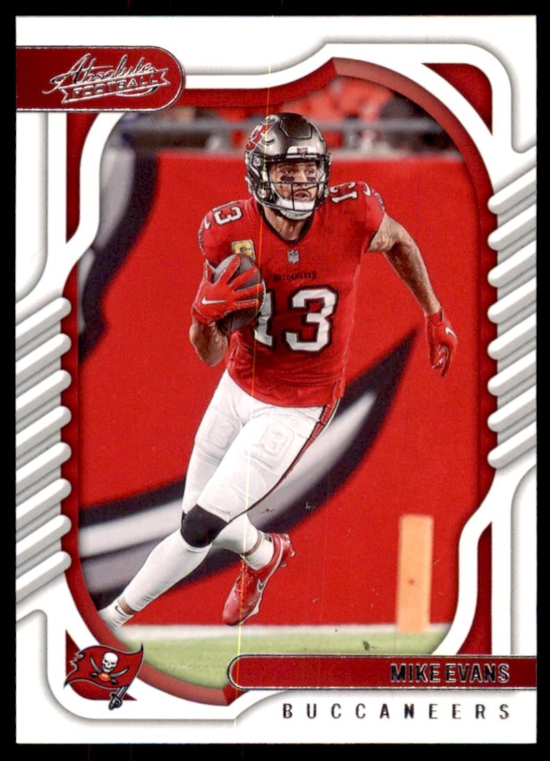 2022 PANINI ABSOLUTE MIKE EVANS TAMPA BAY BUCCANEERS #77