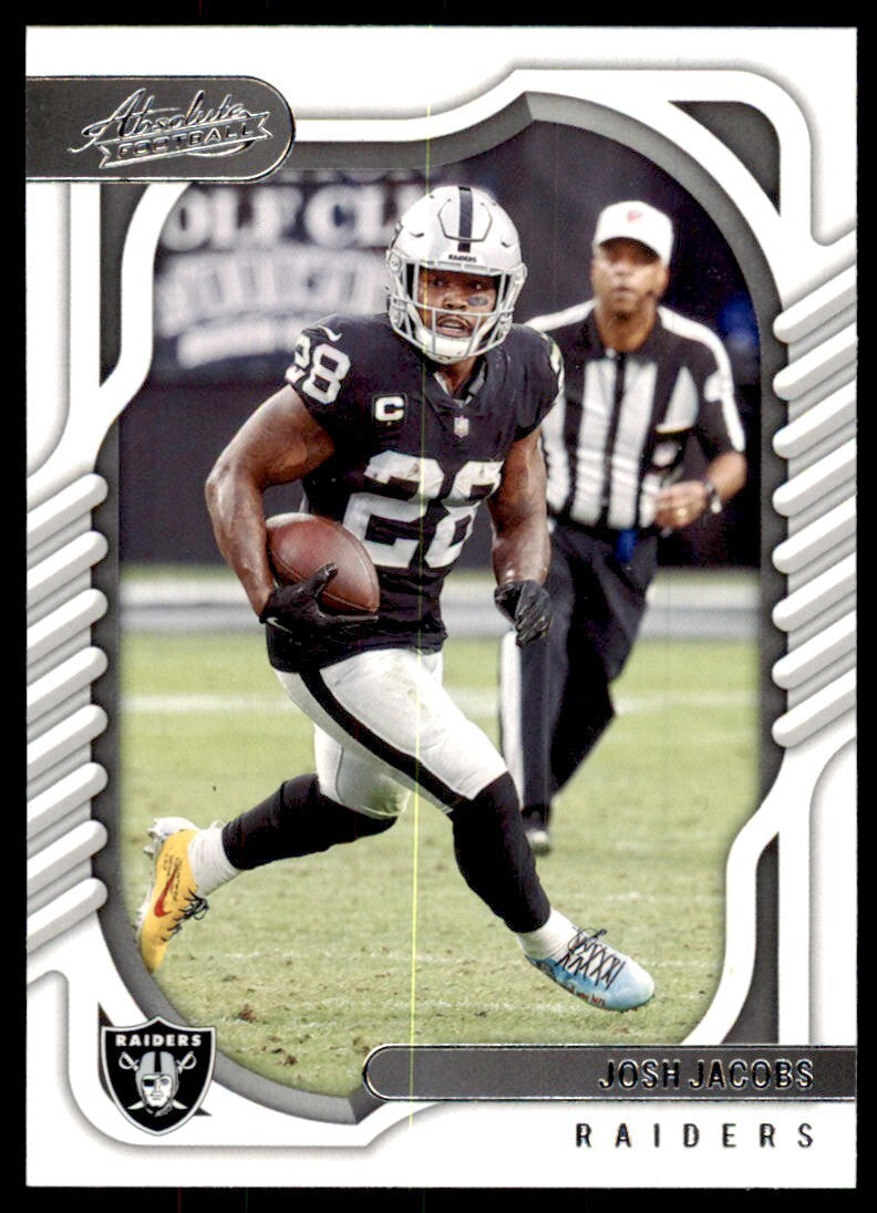 2022 Panini Absolute Josh Jacobs Las Vegas Raiders #64