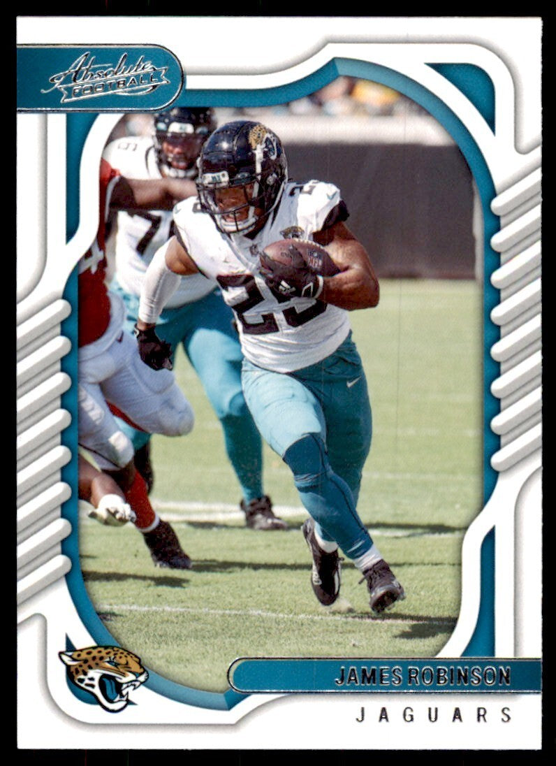2022 PANINI ABSOLUTE JAMES ROBINSON. JACKSONVILLE JAGUARS #57