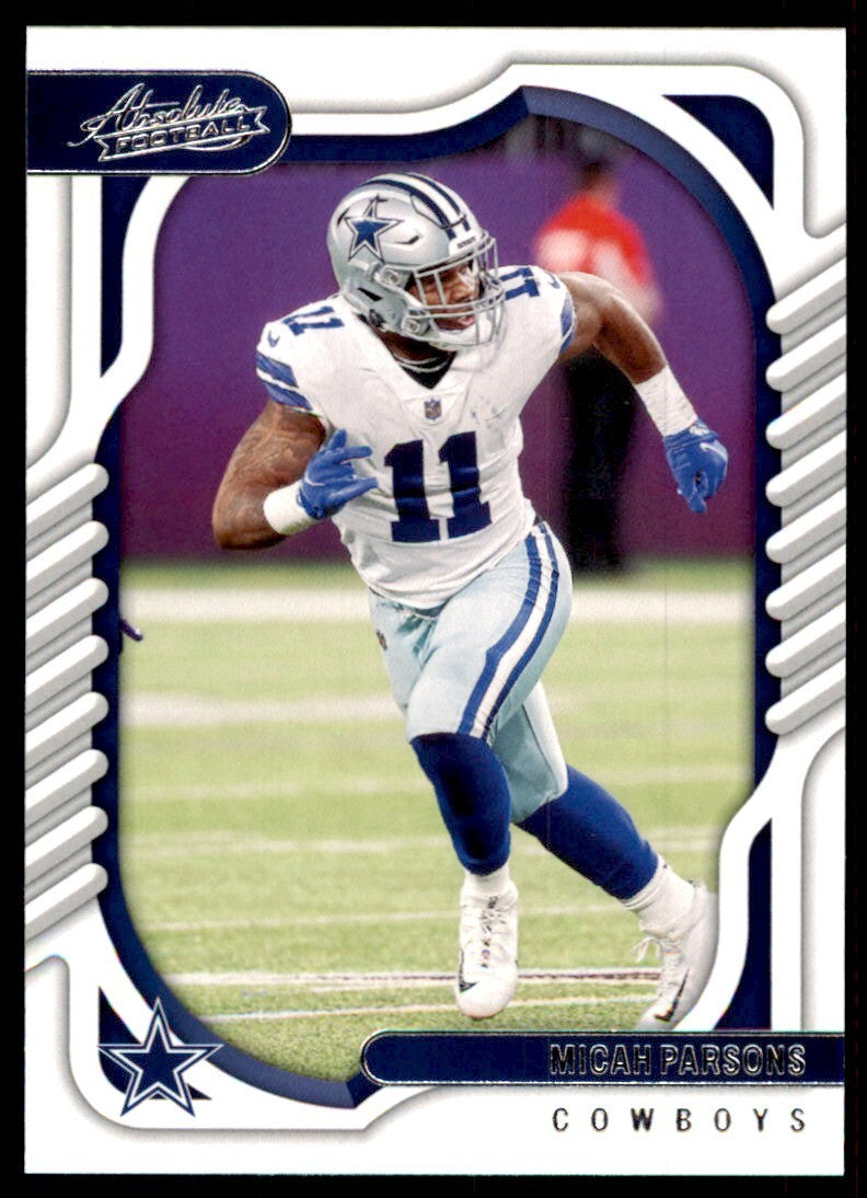 2022 PANINI ABSOLUTE! MICAH PARSONS DALLAS COWBOYS #23