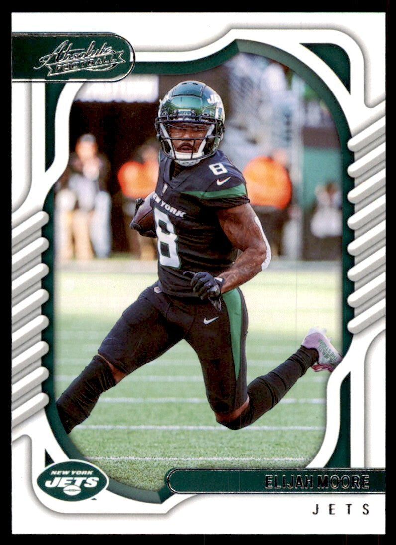 2022 PANINI ABSOLUTE! ELIJAH MOORE* NEW YORK JETS #98