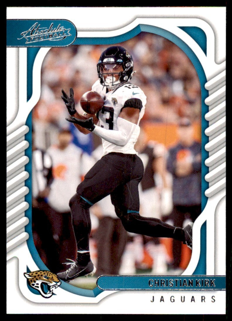 2022 PANINI ABSOLUTE! CHRISTIAN KIRK. JAGUARS #55