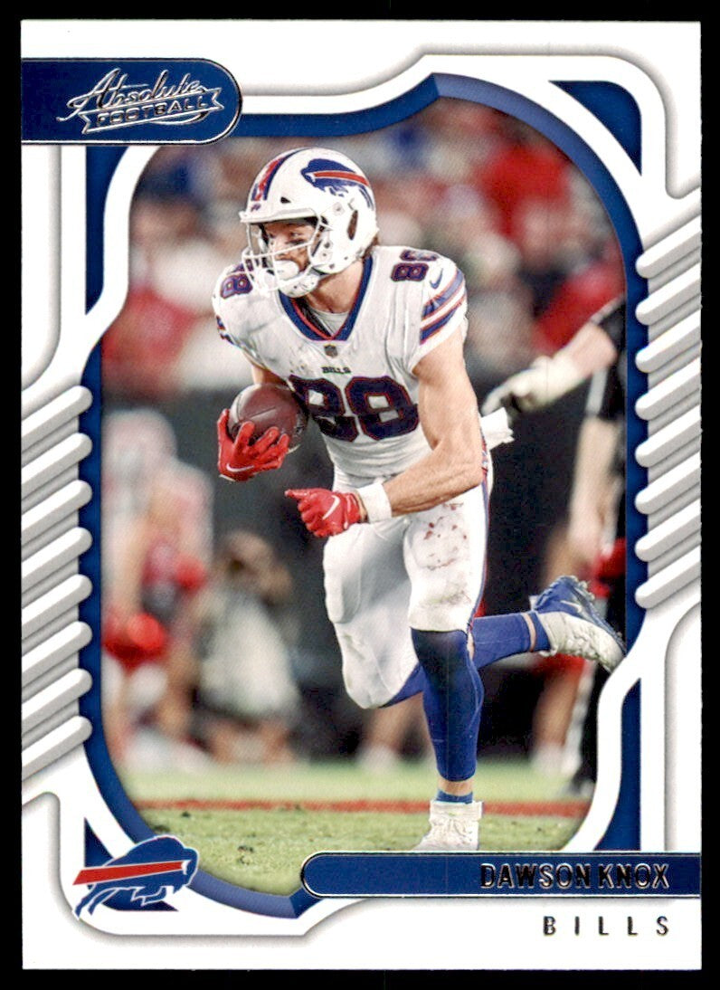2022 PANINI ABSOLUTE DAWSON KNOX. BUFFALO BILLS #26.