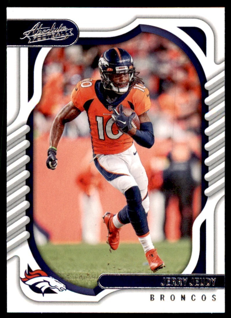 2022 PANINI ABSOLUTE\ JERRY JEUDY DENVER BRONCOS #10
