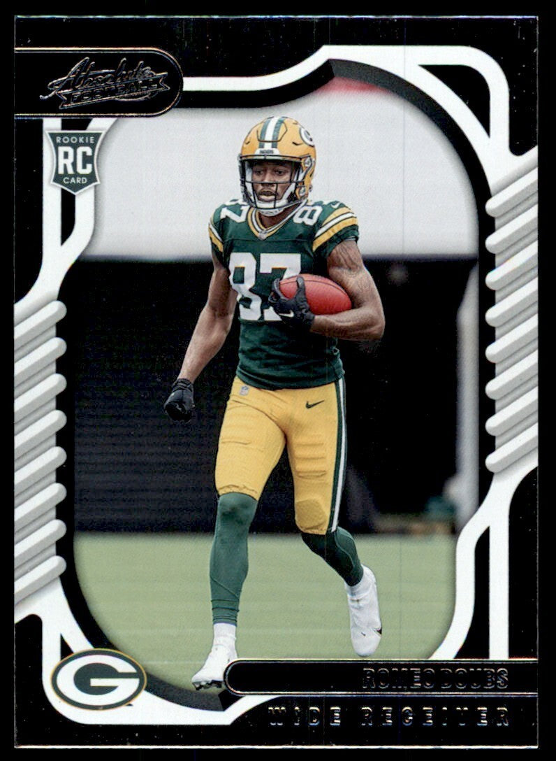 2022 PANINI ABSOLUTE ROMEO DOUBS ROOKIE GREEN BAY PACKERS #135