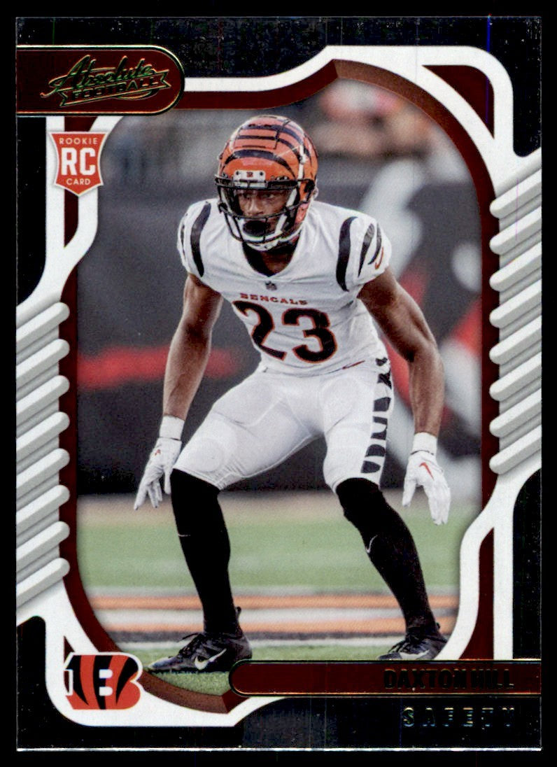 2022 PANINI ABSOLUTE DAXTON HILL CINCINNATI BENGALS #156