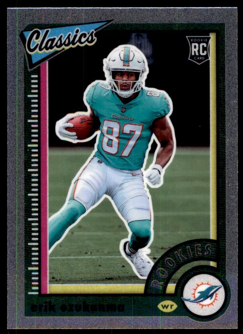 2022 PANINI CLASSICS ERIK EZUKANMA MIAMI DOLPHINS #191
