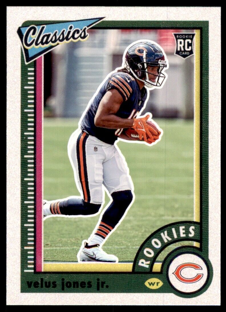 2022 PANINI CLASSICS VELUS JONES JR. ROOKIE CHICAGO BEARS #189