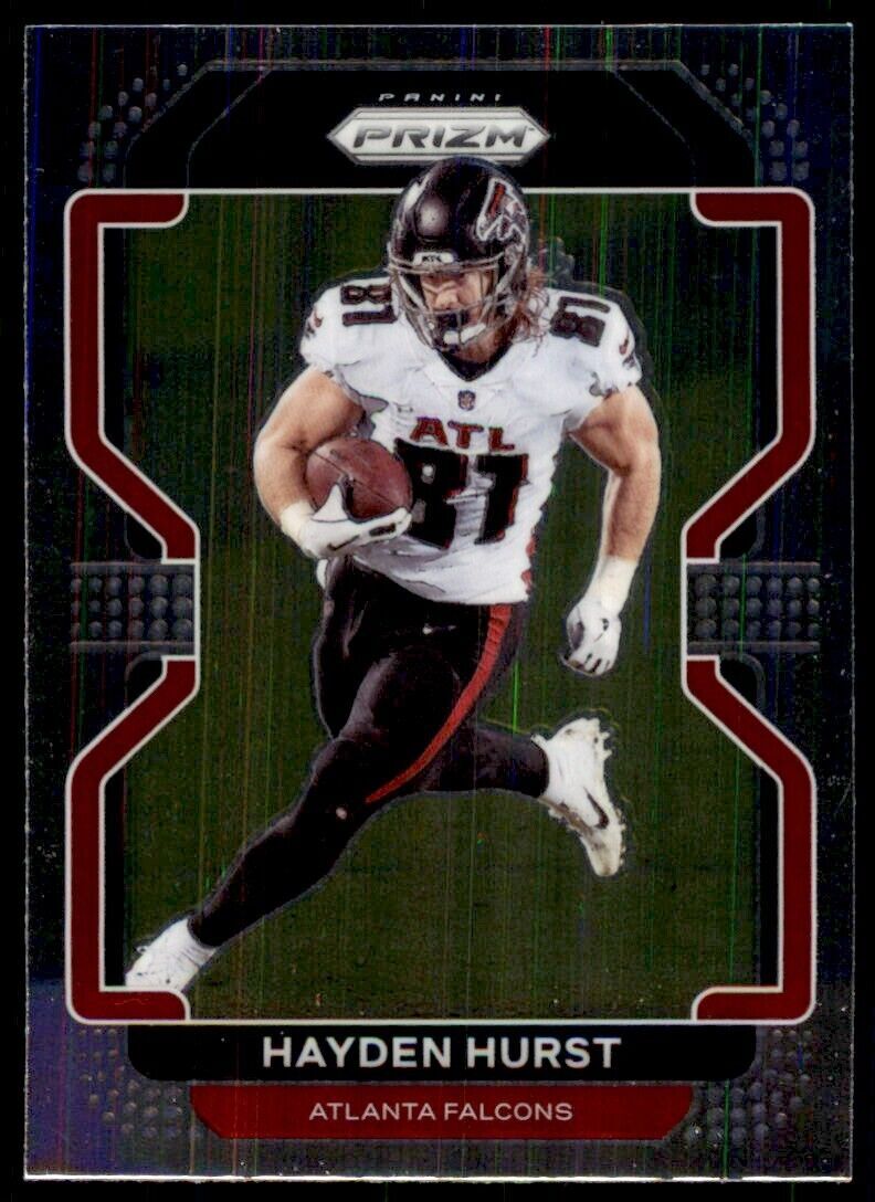 2021 PANINI PRIZM HAYDEN HURST ATLANTA FALCONS #323.