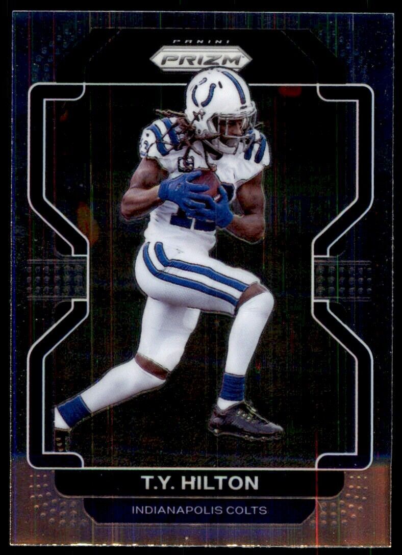 2021 PANINI PRIZM T.Y. HILTON. INDIANAPOLIS COLTS #21