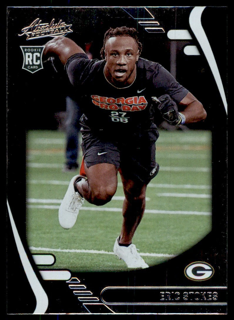 2021 PANINI ABSOLUTE. ERIC STOKES ROOKIE GREEN BAY PACKERS #175.